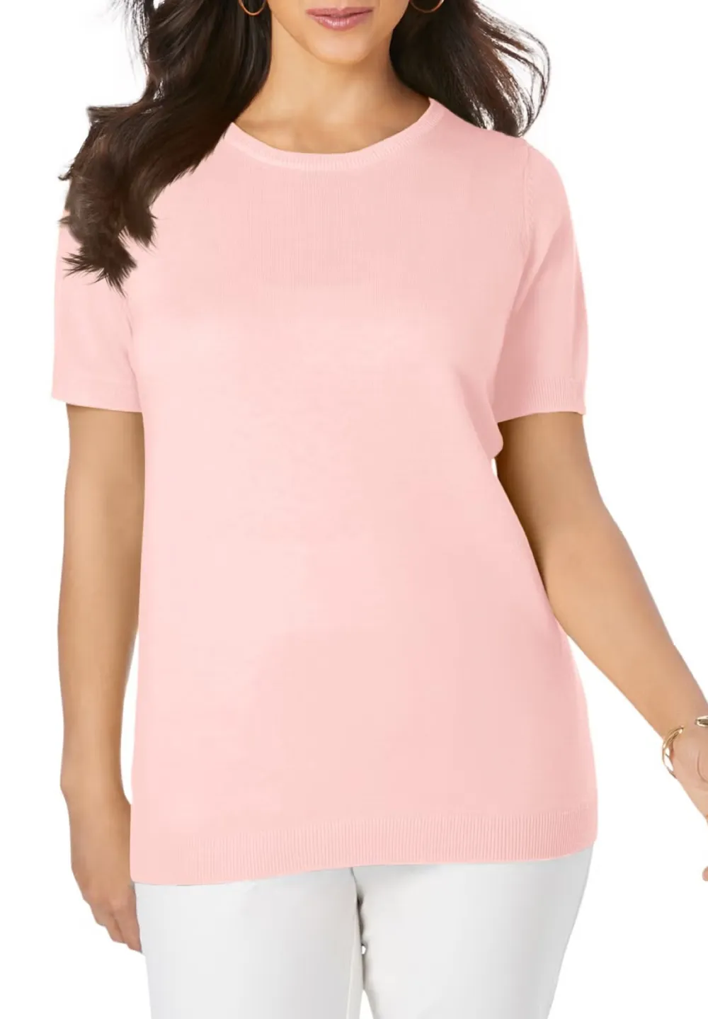 Thin Short Sleeved Sweater