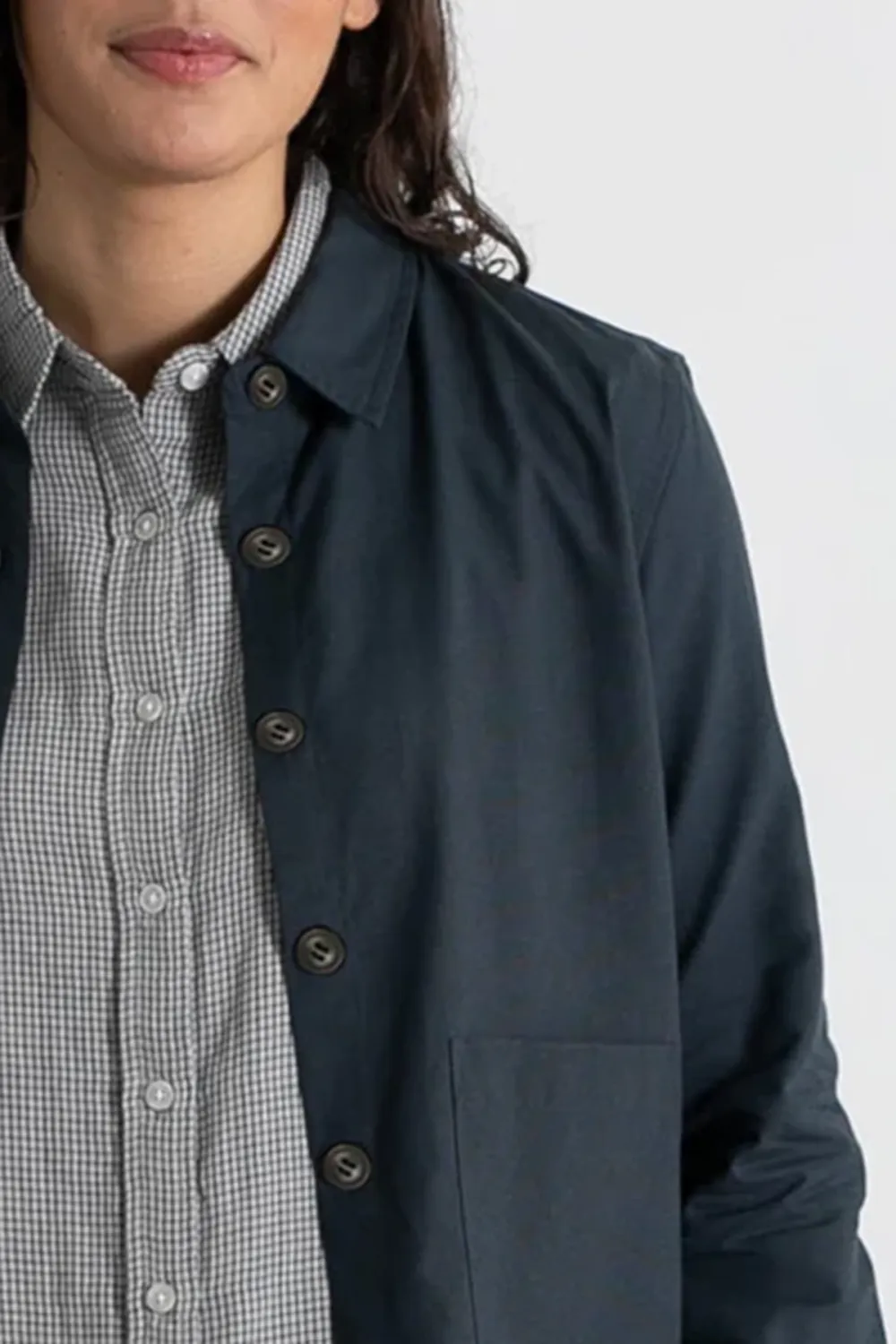 The Daily Button Front Overshirt