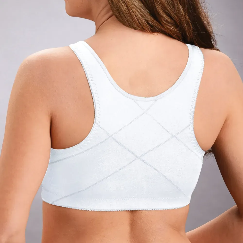 Front hooks, stretch-lace, super-lift, and posture correction