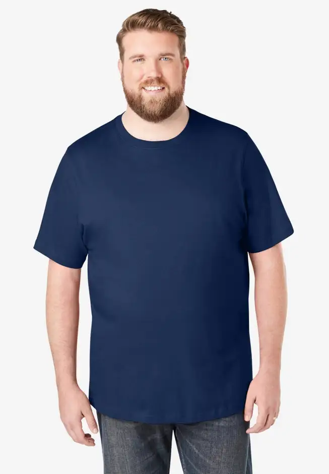 Shrink-Less Lightweight Crewneck T-Shirt