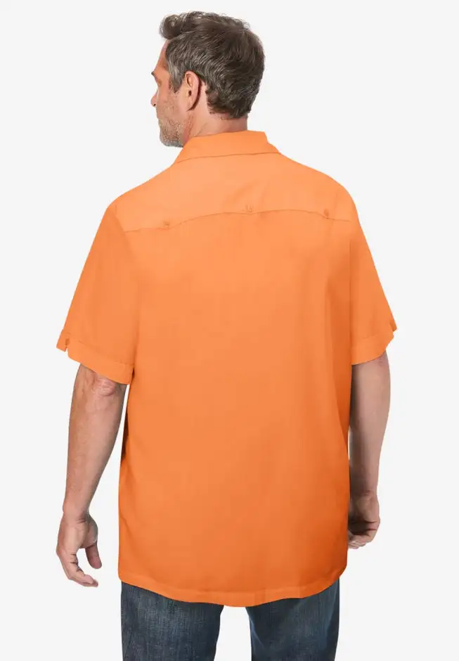 Short-Sleeve Guayabera Shirt