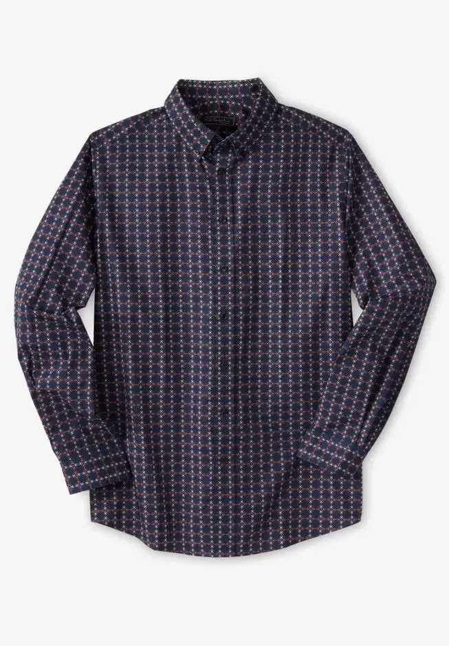 Wrinkle-Free Button-Down Collar Dress Shirt