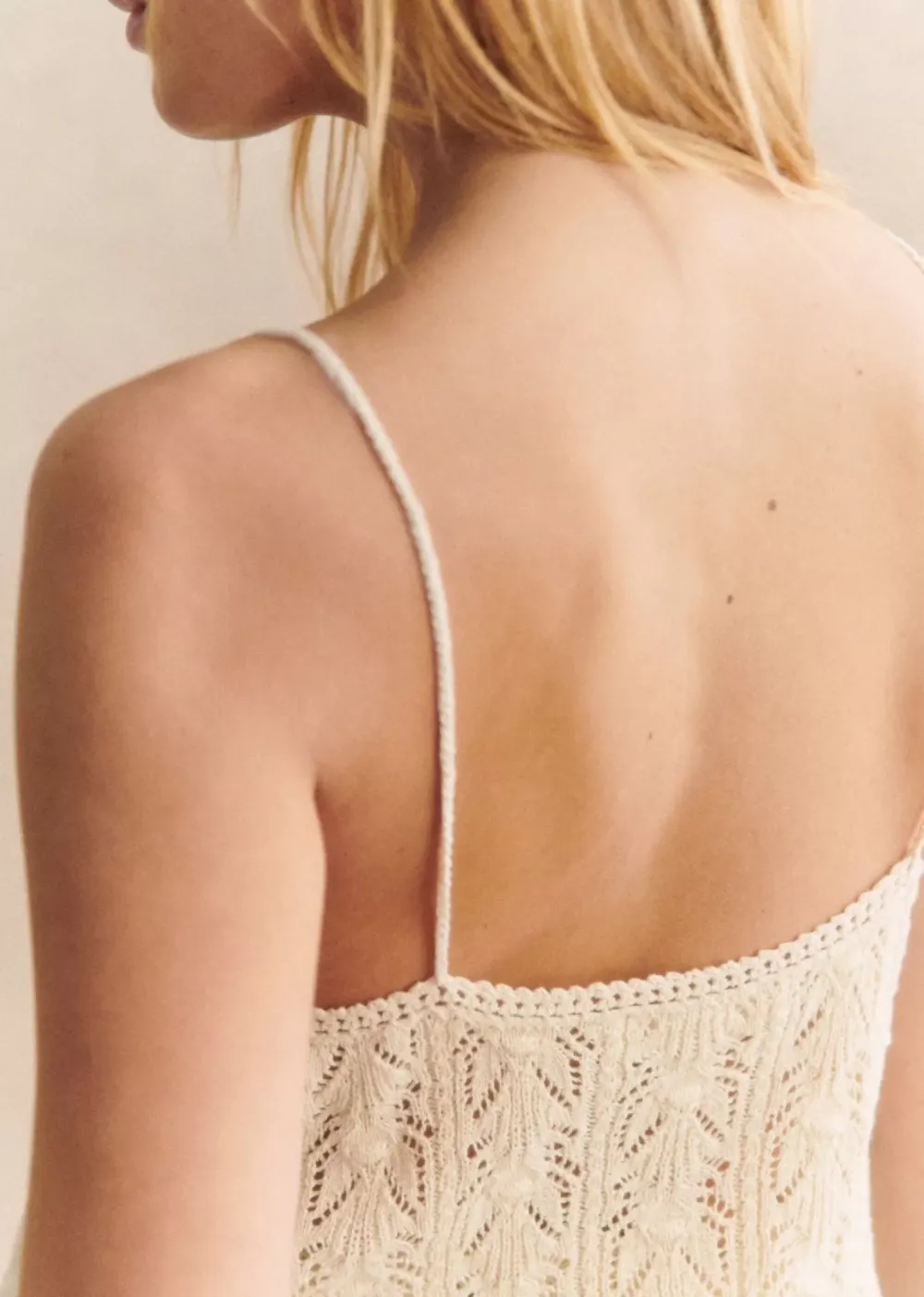 Crochet Finish On Neckline Top