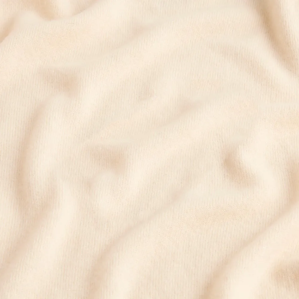 Cashmere Sweater Lady Jacket with Contrast Trim