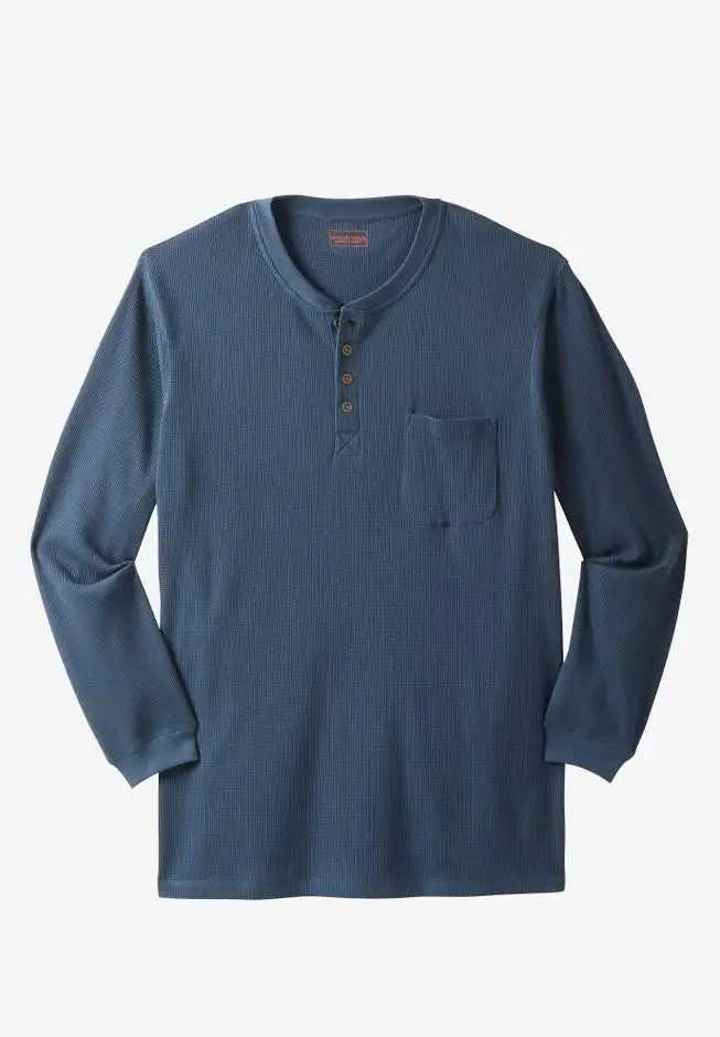 Thermal Pocket Longer-Length Henley