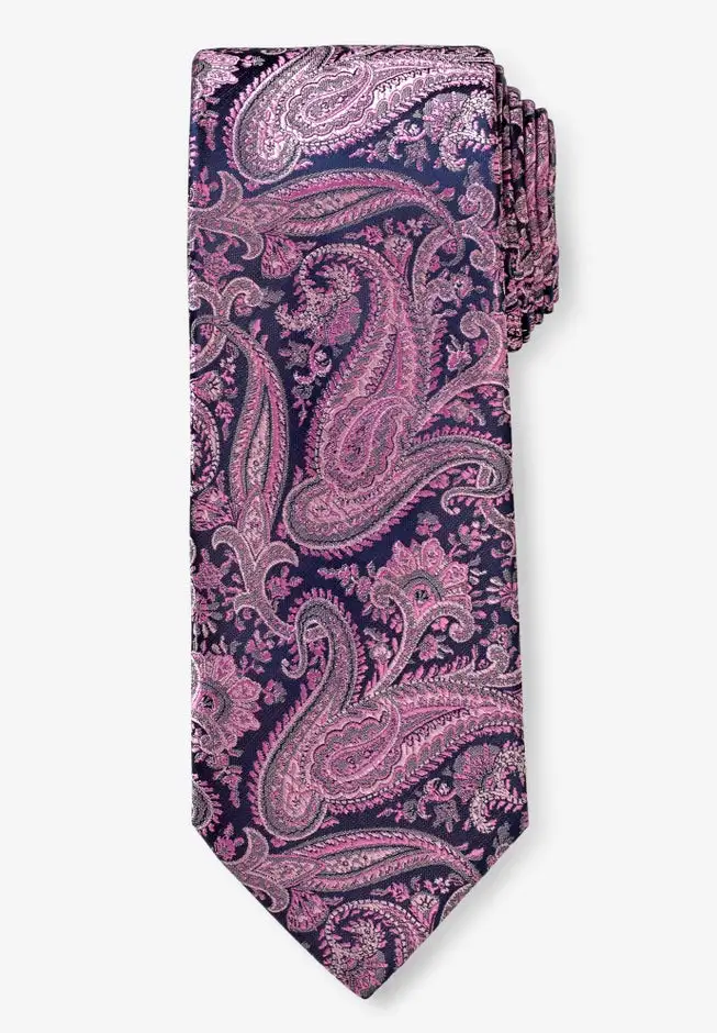 Extra Long Classic Paisley Tie
