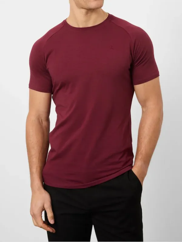 Burgundy Soft  Athletic Tees
