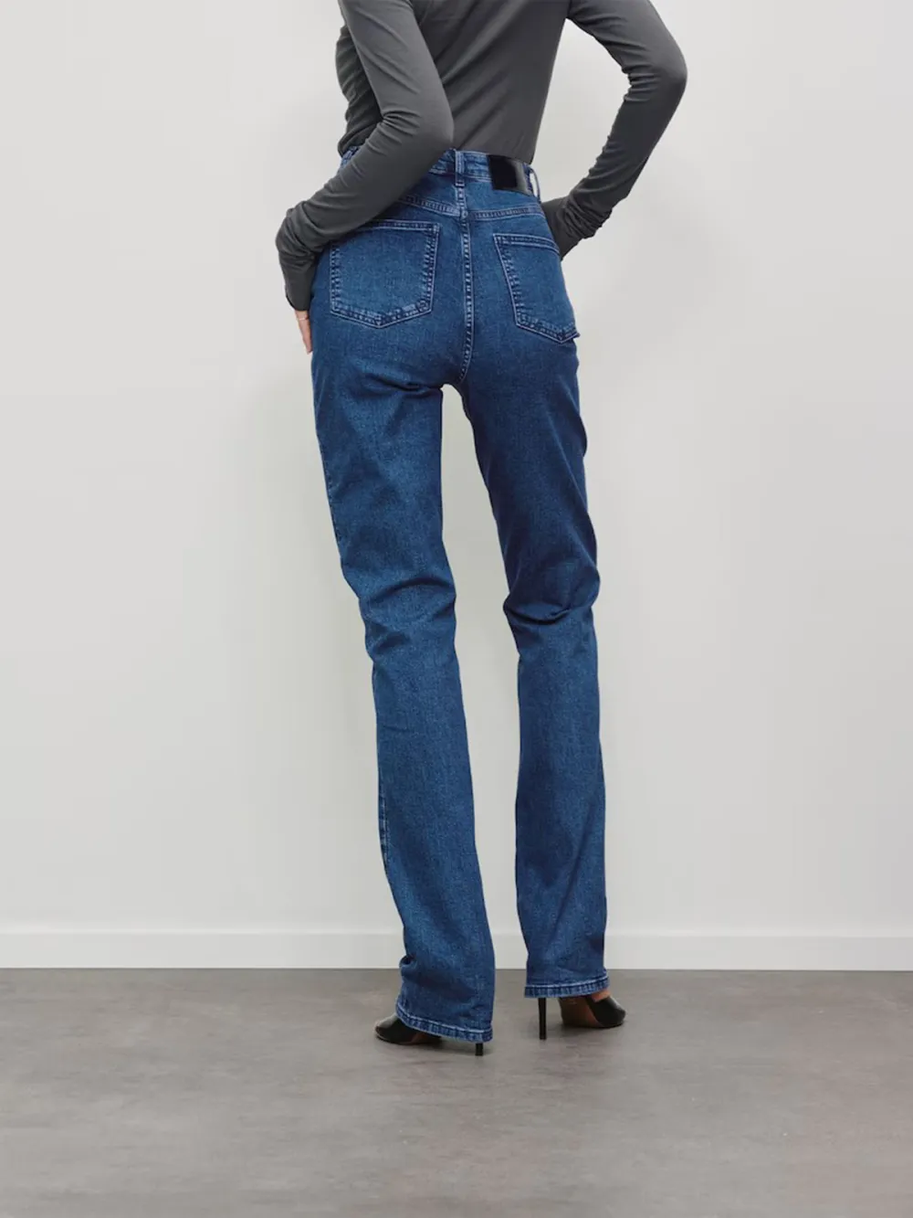 Belt Loops Casual Style Jeans