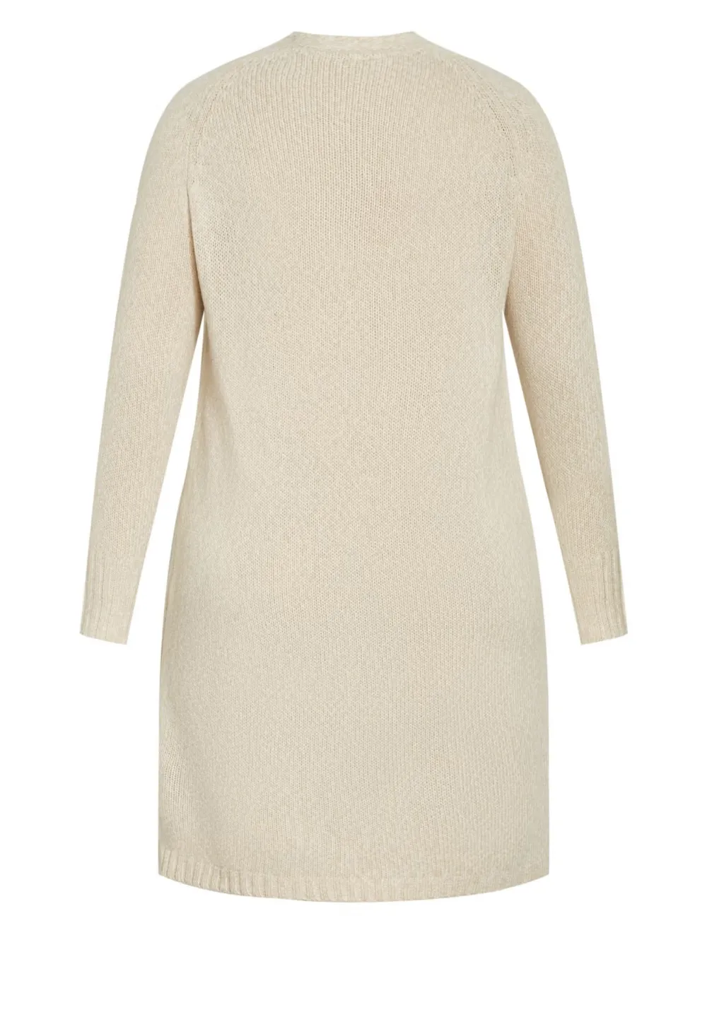 Ribbed Long Sleeved Cardigan