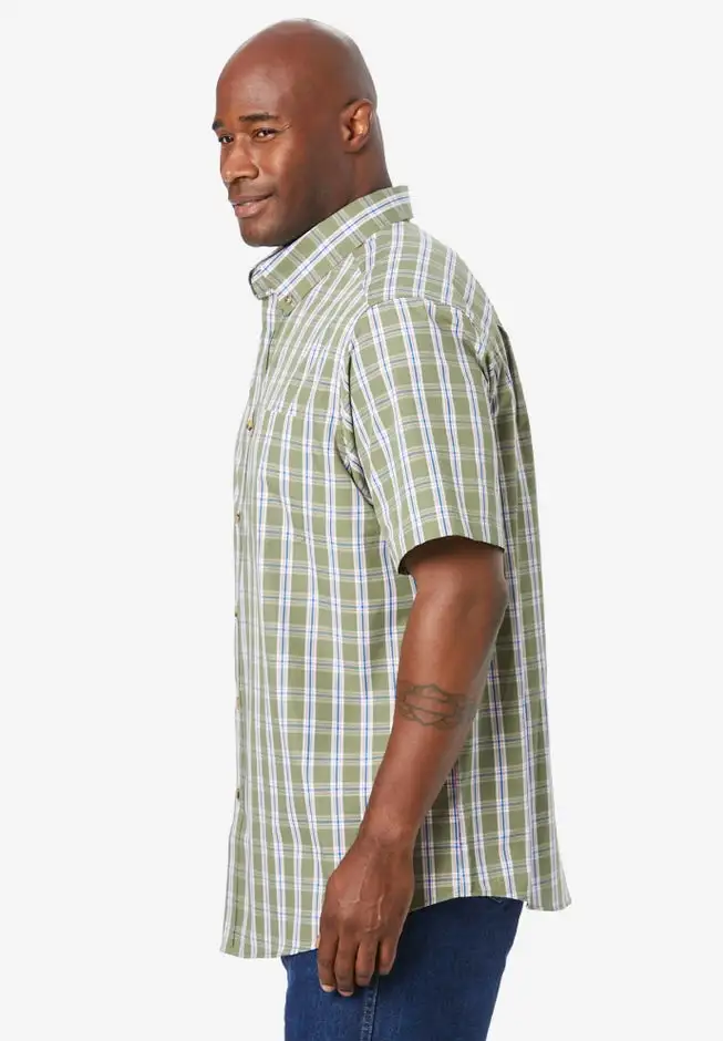 Short Sleeve Wrinkle-Free Sport Shirt