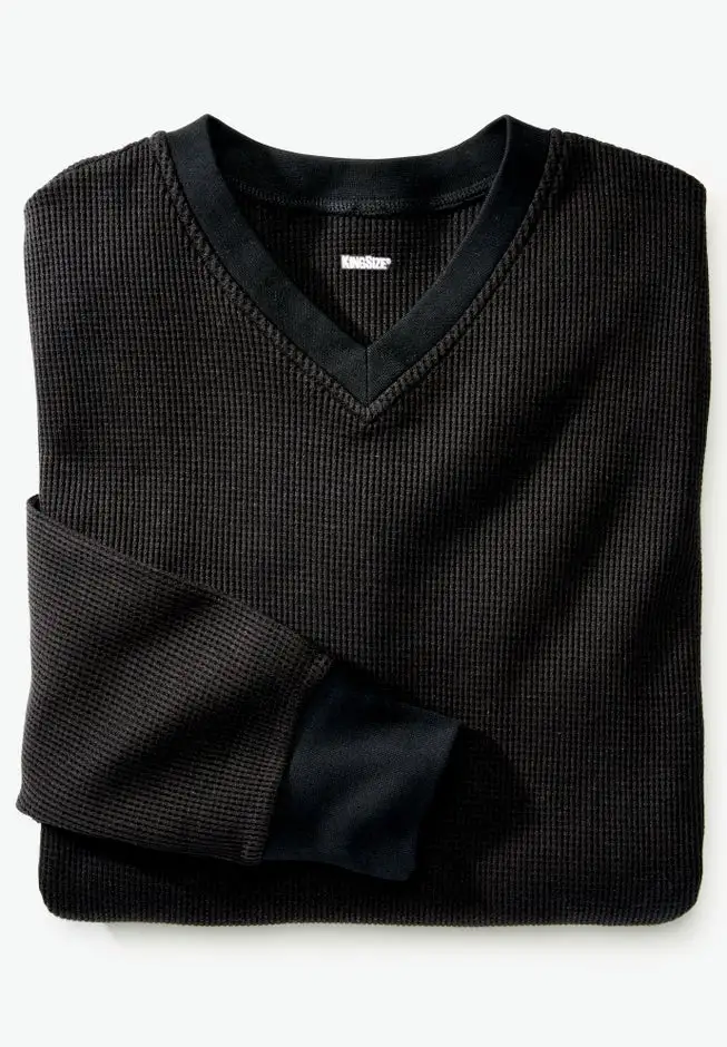 Heavyweight Thermal V-Neck Underwear Shirt