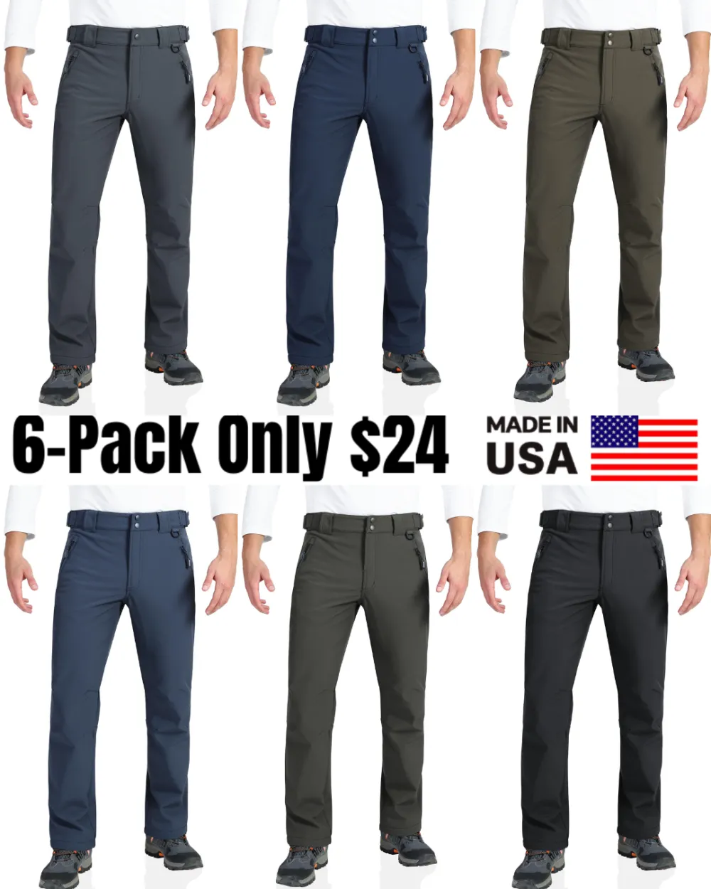 Outdoor Ventures Mens Waterproof Trousers