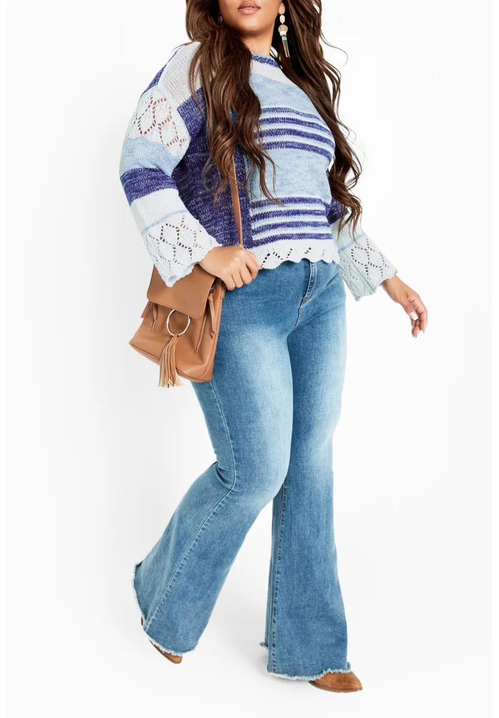 Hollow Cuff Sweater