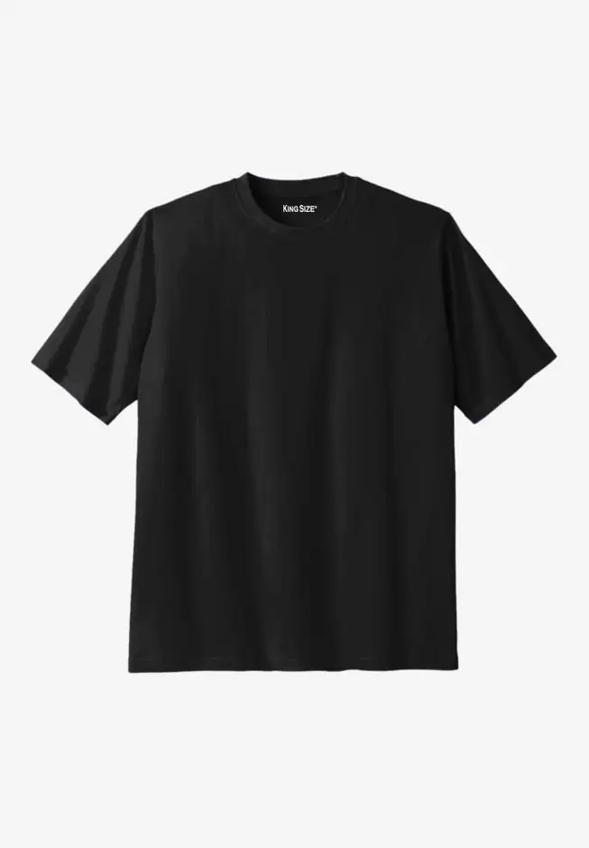 Shrink-Less Lightweight Crewneck T-Shirt