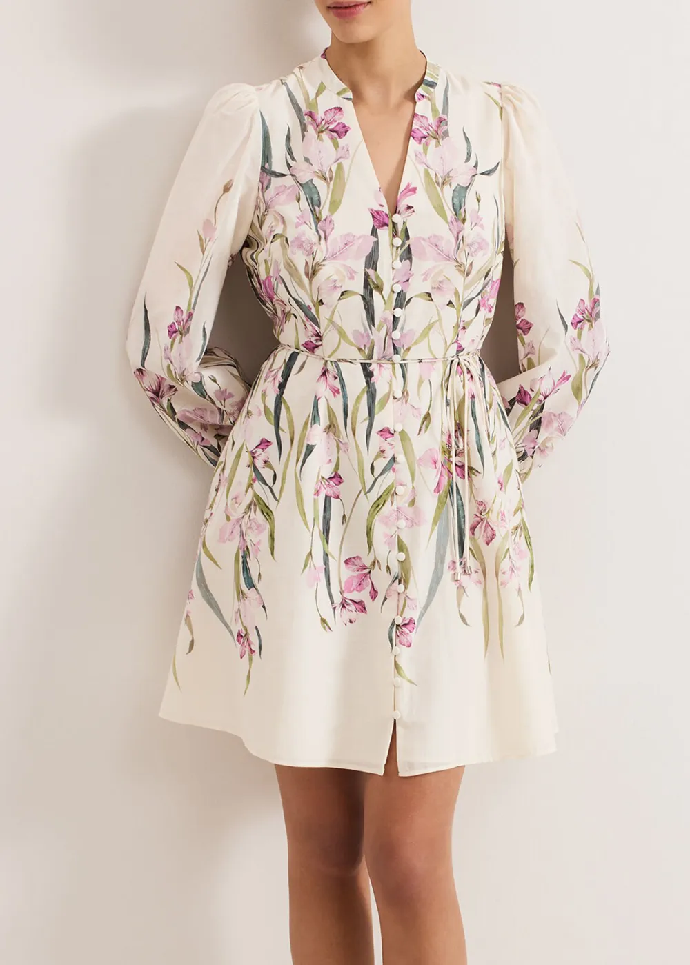 Comfortable Skin-friendly Cotton Long Sleeve Ladies Dress