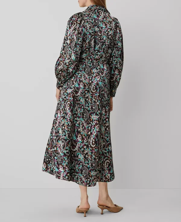 Floral Belted Shirtdress