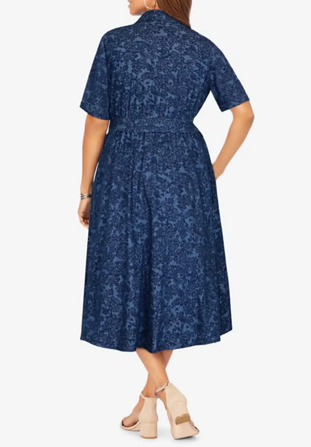 Long Flared Dress