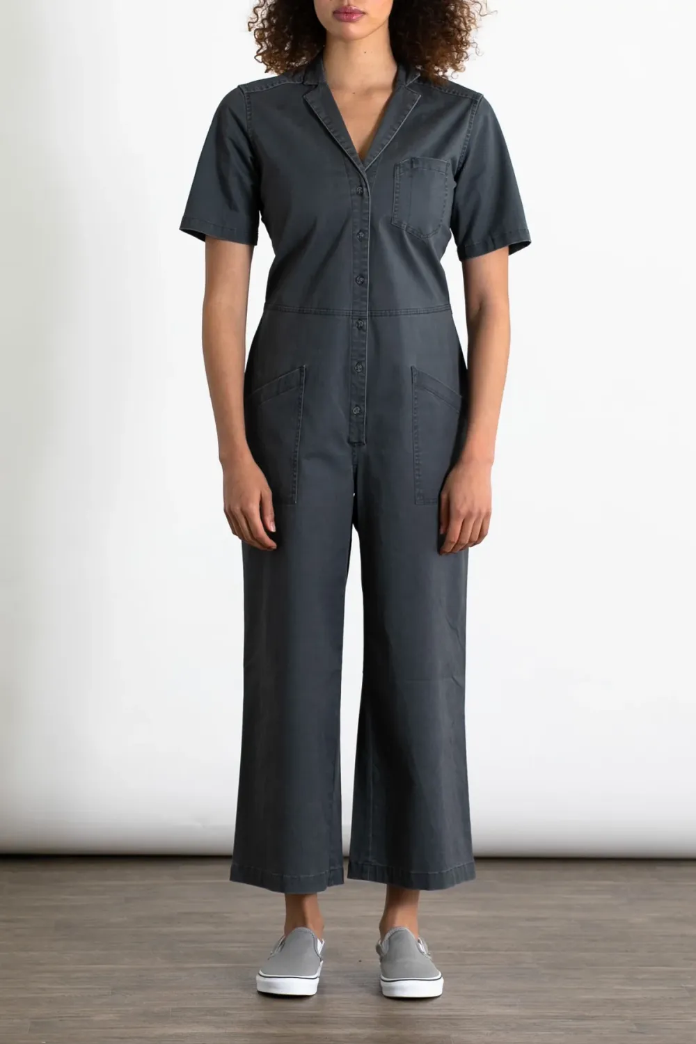 The V-Neck Utility Jumpsuit