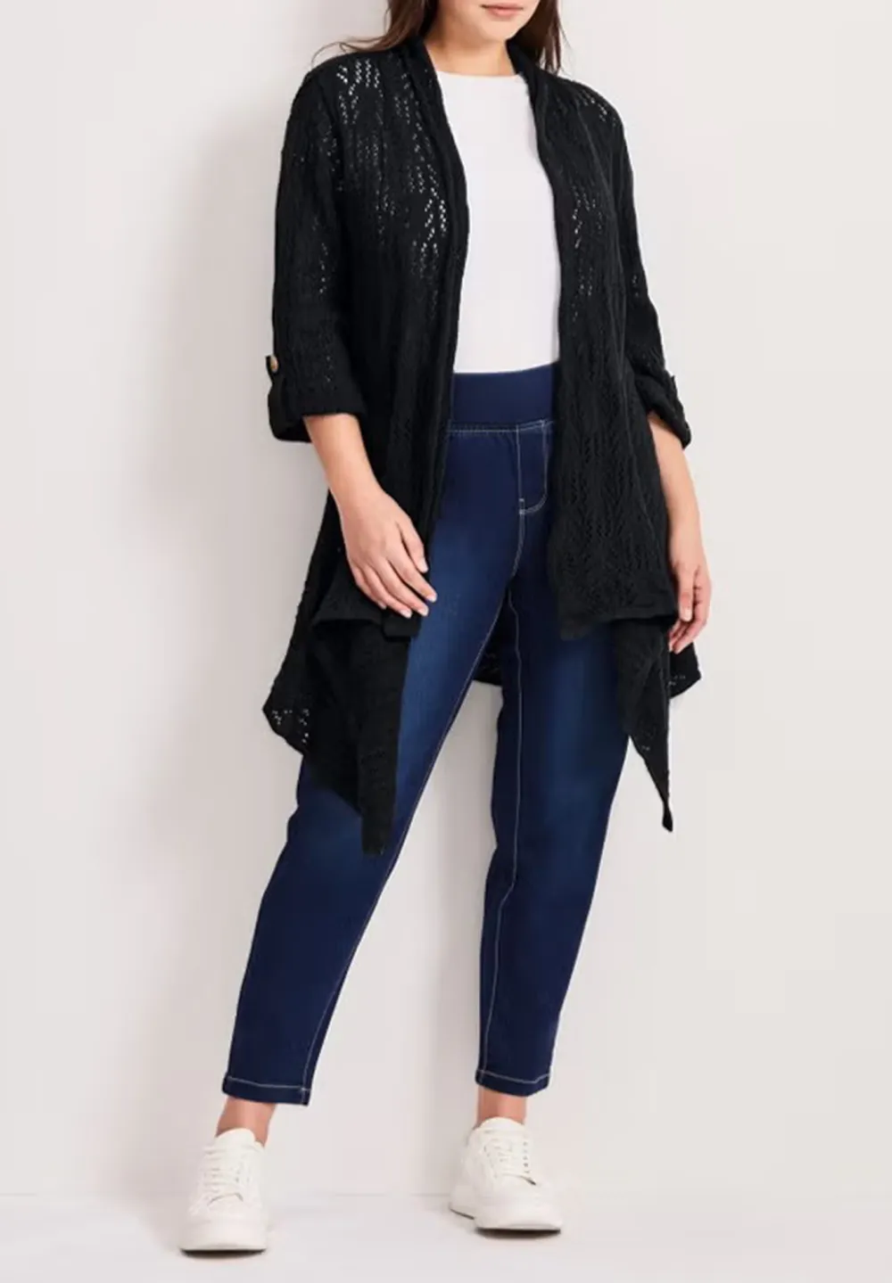 Irregular Hem Cardigan