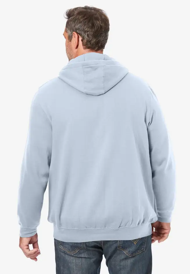 Fleece Zip-Front Hoodie