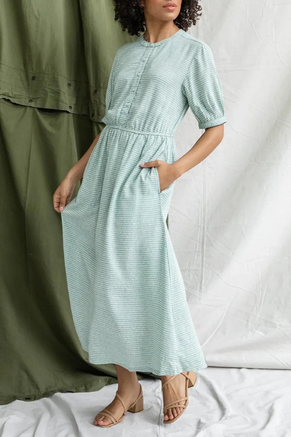 The Crew Neck Short Sleeve Dress