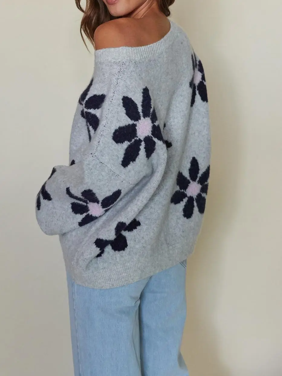 Olivia Floral Sweater