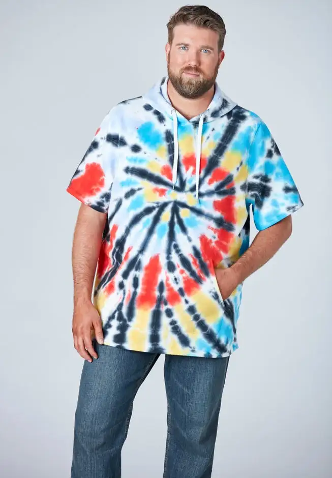 Liberty Blues Short-Sleeve Hoodie