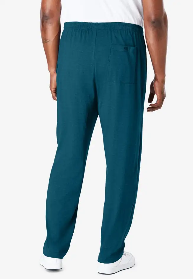 Lightweight Jersey Open Bottom Sweatpants