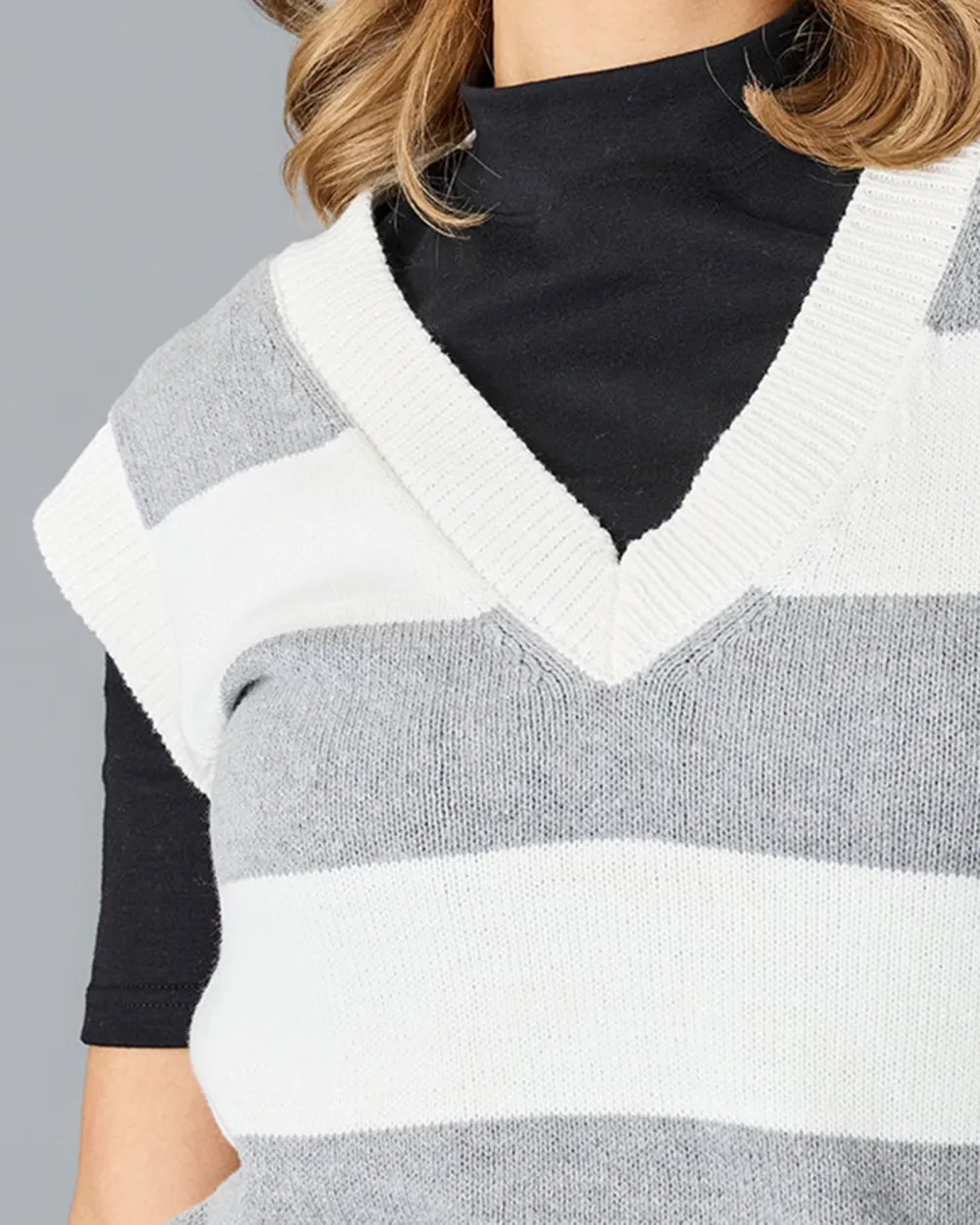 Signature Stripe Vest