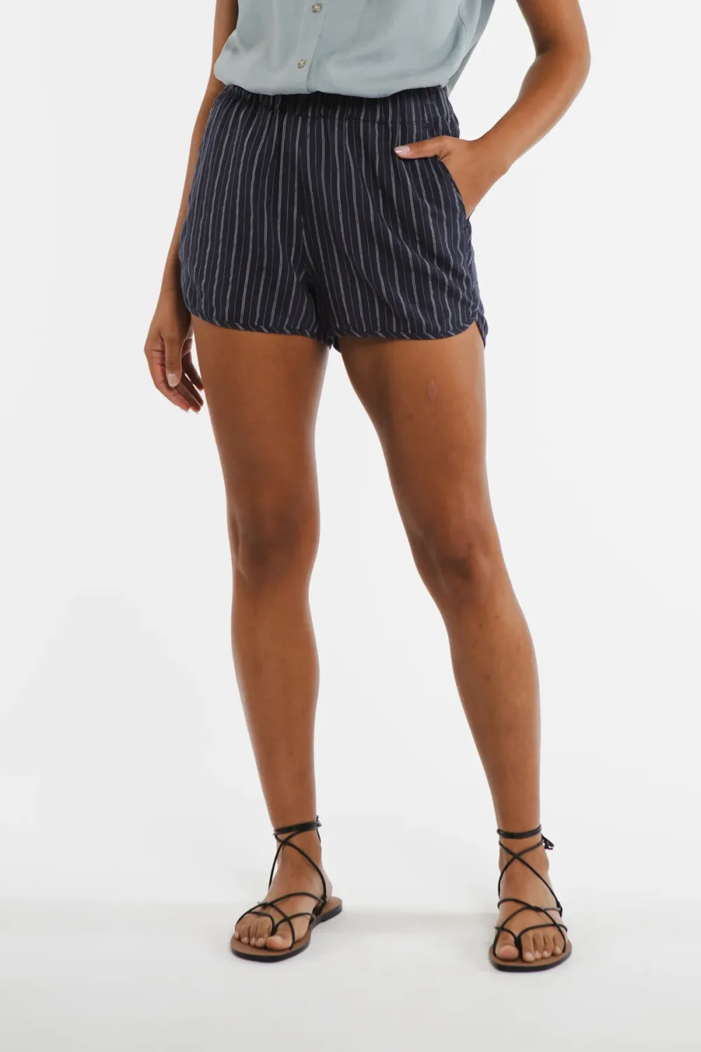 The Striped Casual Short