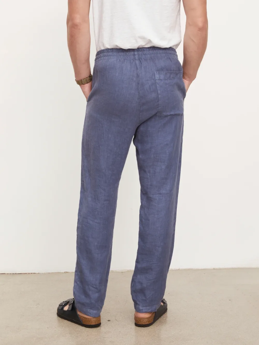 Men's Double Pockets Cotton Pants