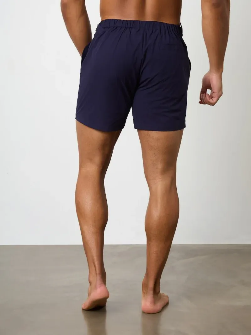 In Navy Leisure Daily Swim Short