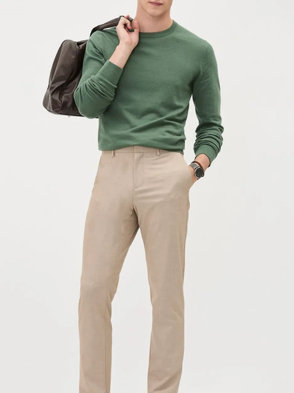 Jade Long-Sleeve Crew-Neck Sweater