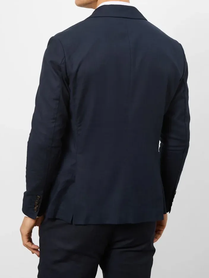 Navy Hight-End Comfortable Suit Jacket