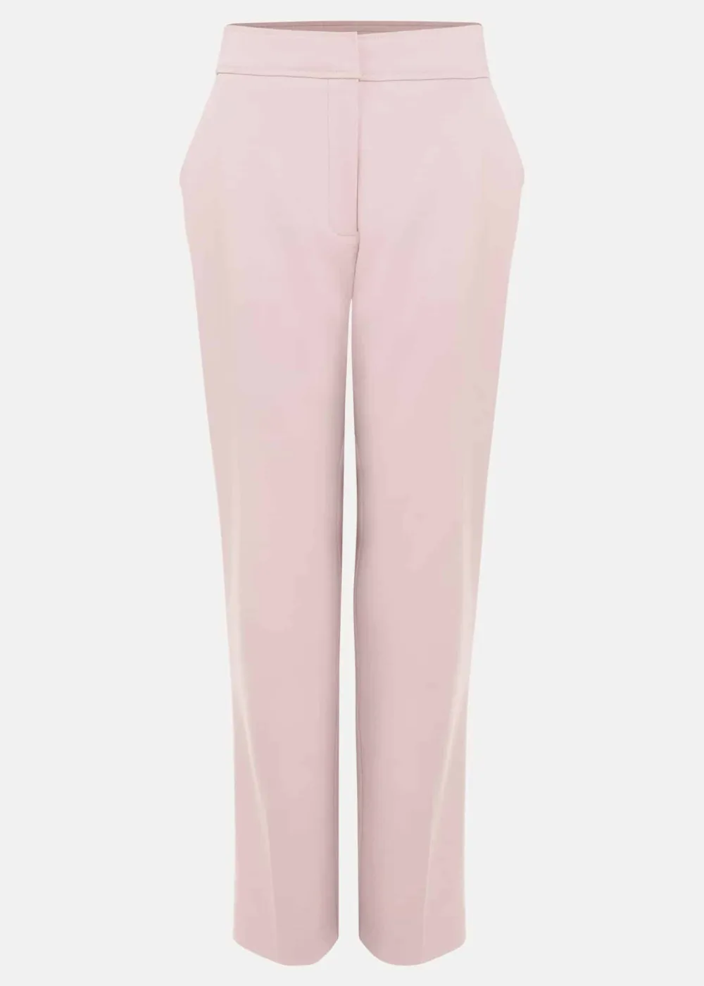 Pink Cone-Shaped Women's Long Pants