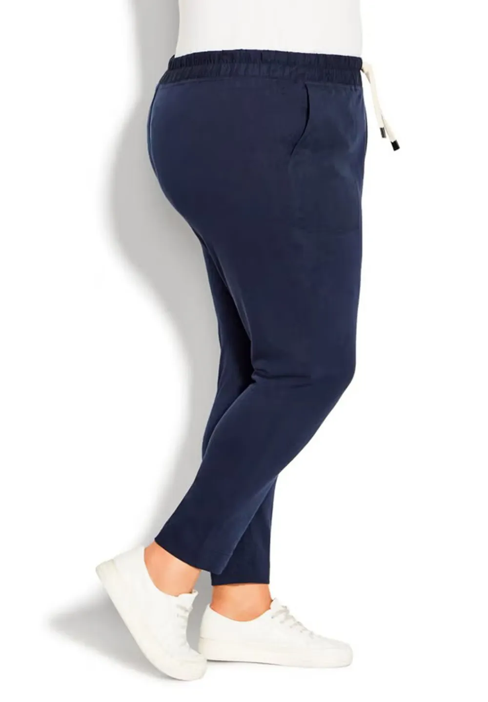 Solid-Color Women'S Knitted Skinny Pants