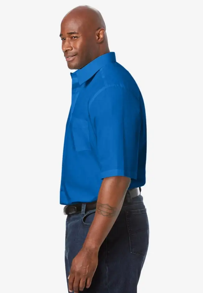 Wrinkle-Free Short-Sleeve Dress Shirt