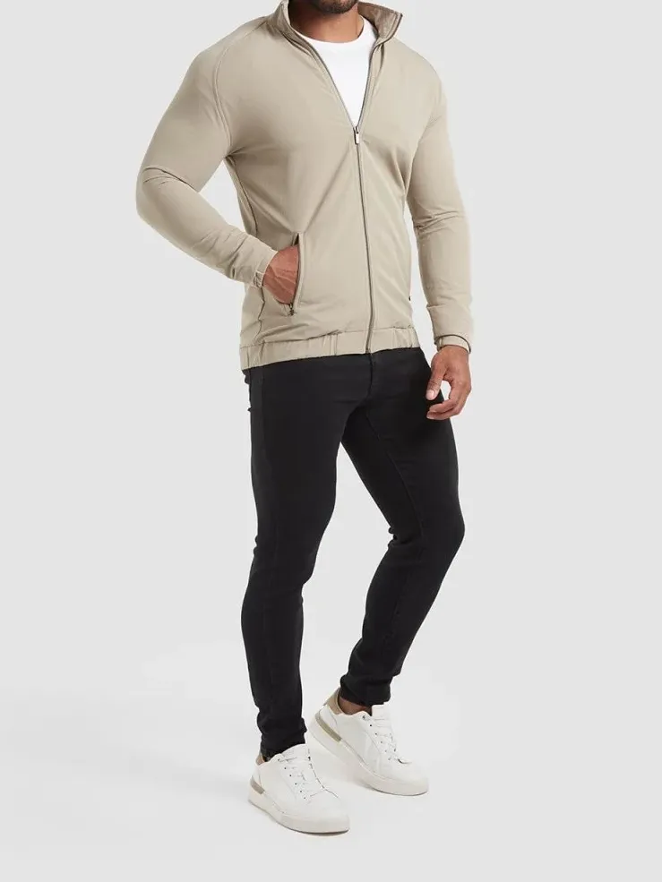 Stone Daily Leisure Soft Bomber Jacket