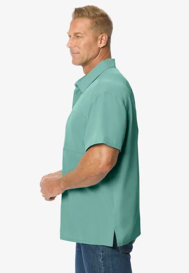Double Pocket Short Sleeve Performance Shirt
