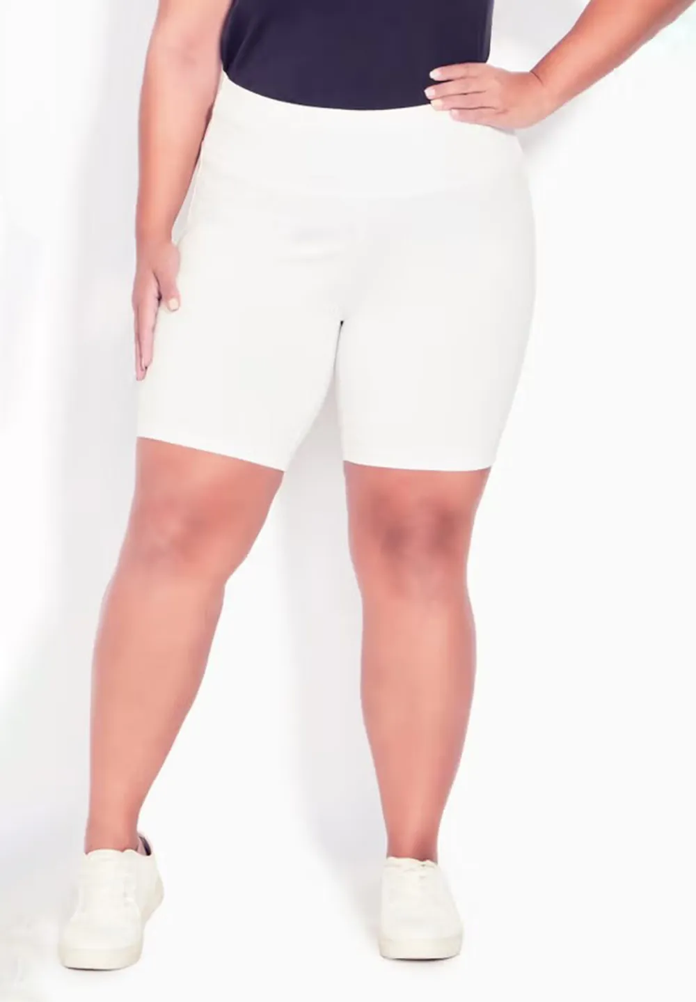 Ladies' Plus-Size Pure Cotton Cycling Pants