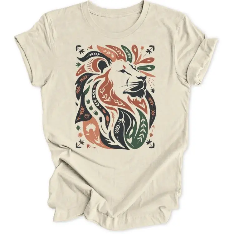 Boho Lion Unisex T-Shirt
