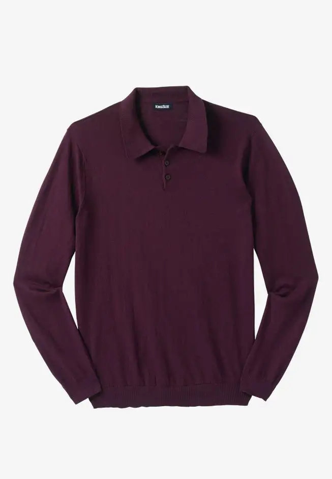 Lightweight Polo Sweater