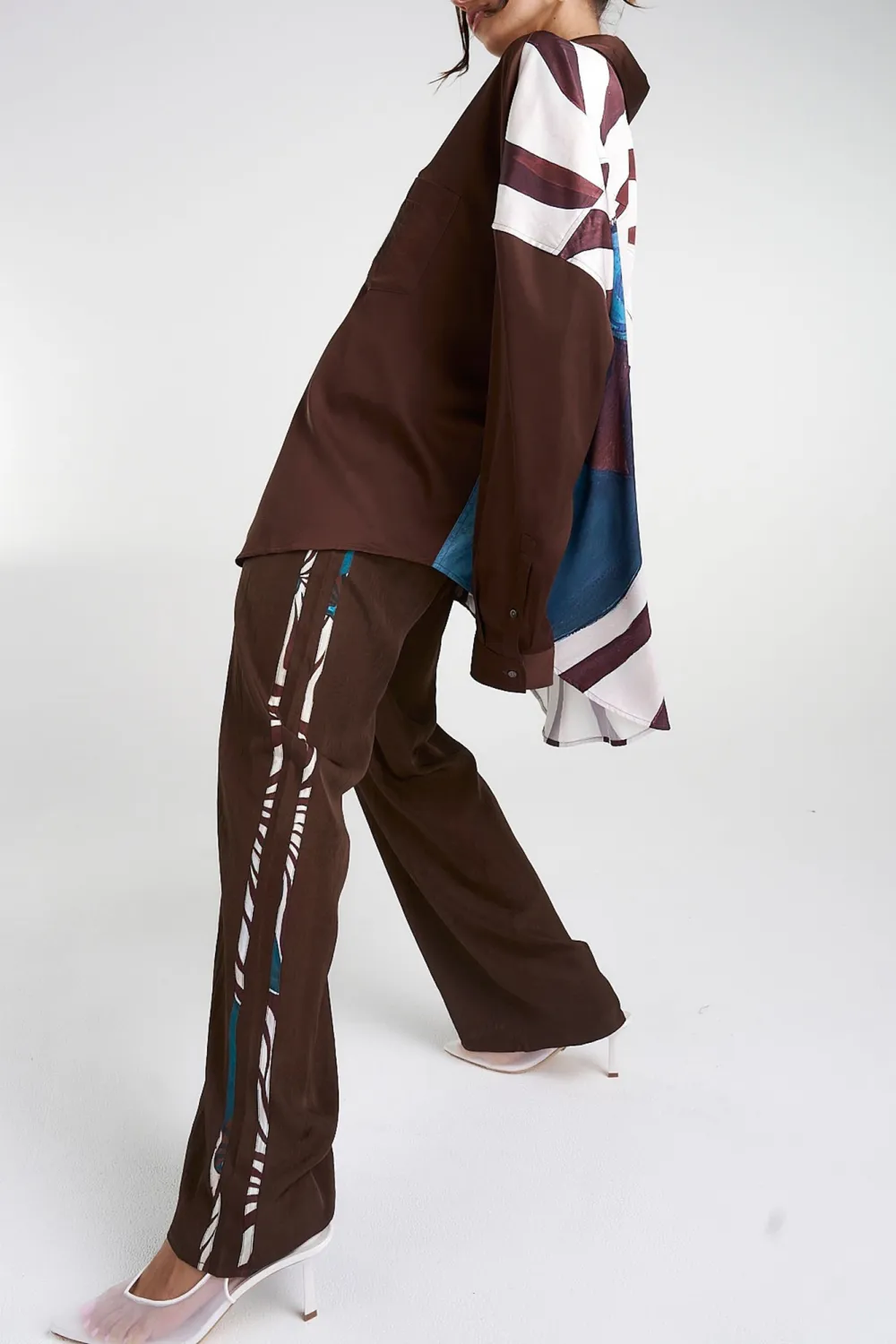 Unique Personality Art Long-Sleeved Shirt