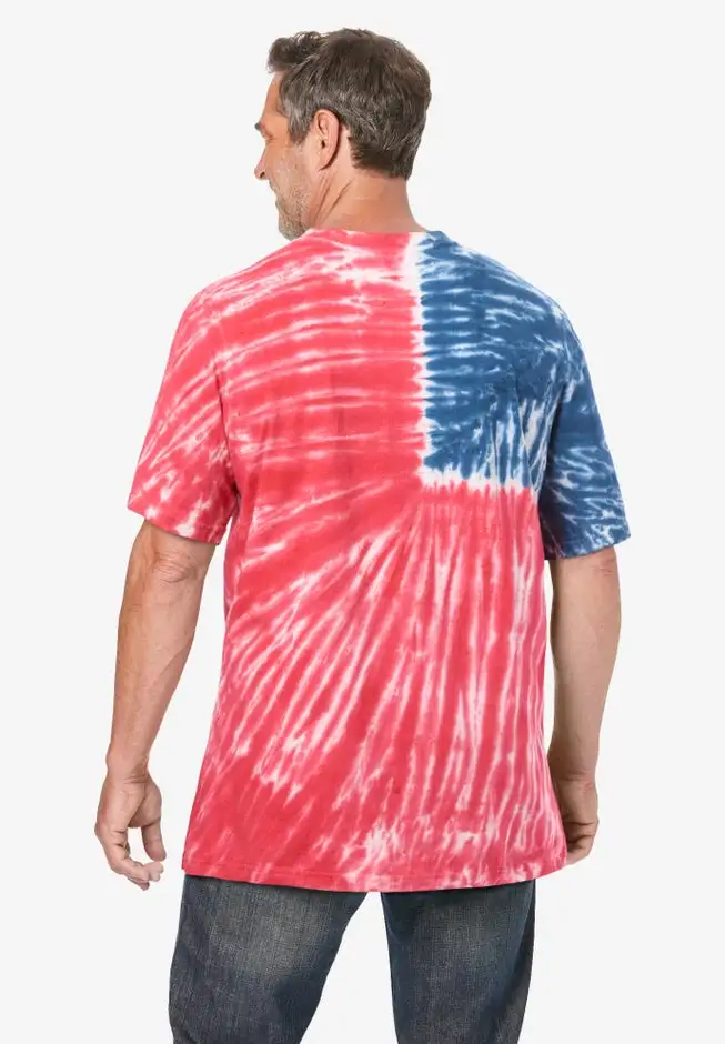 Lightweight Tie-Dye Crewneck Tee