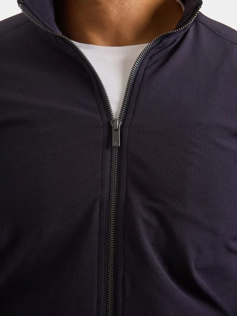 In Dark Simple Daily Leisure Soft Bomber Jacket