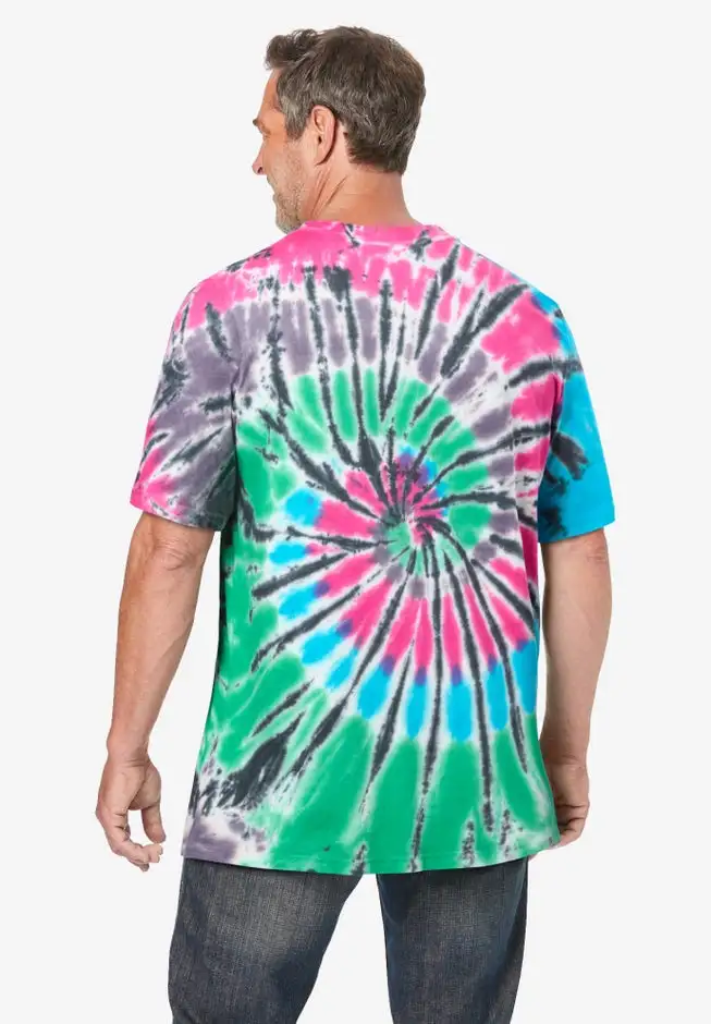 Lightweight Tie-Dye Crewneck Tee