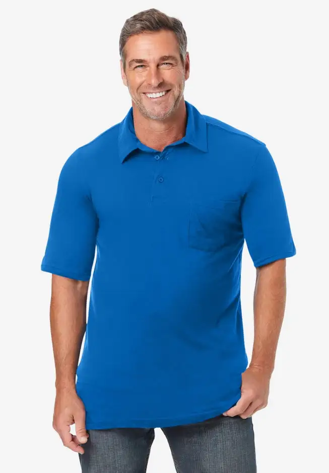Shrink-Less™ Lightweight Polo