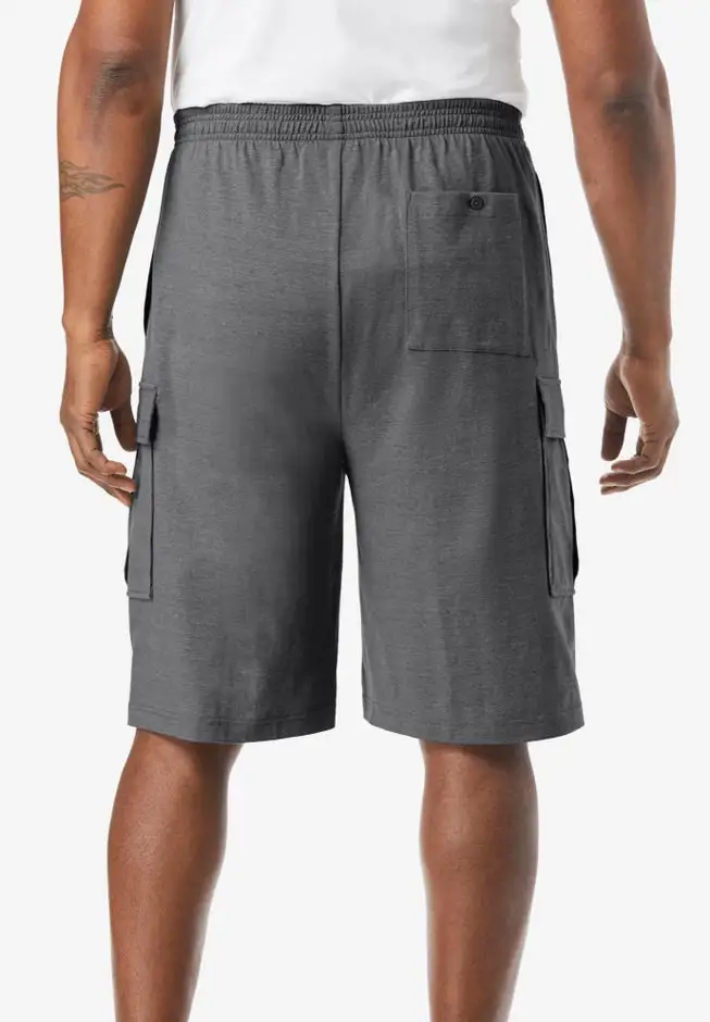 Lightweight Jersey Cargo Shorts