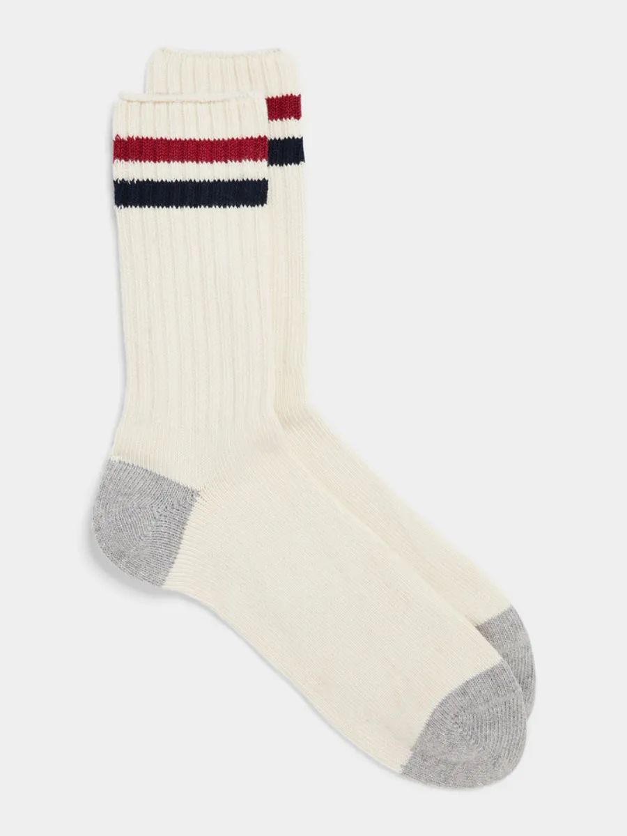 Striped Crew Socks