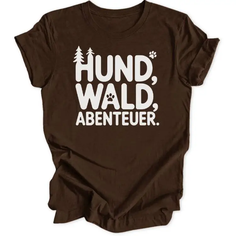 Dog Forest Adventure Unisex T-Shirt